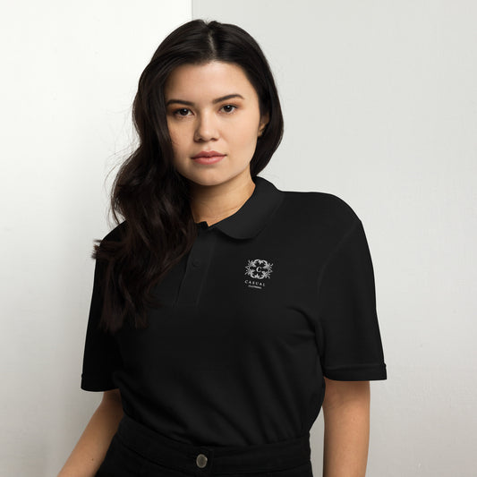 Women's pique polo shirt