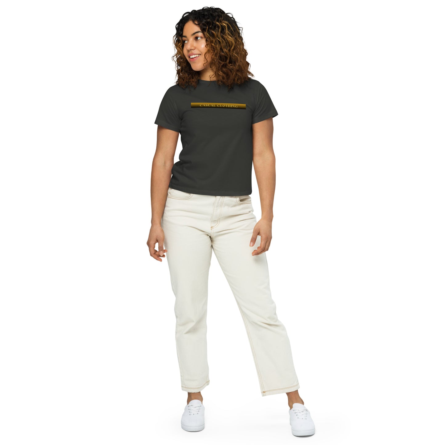 Women’s high-waisted t-shirt